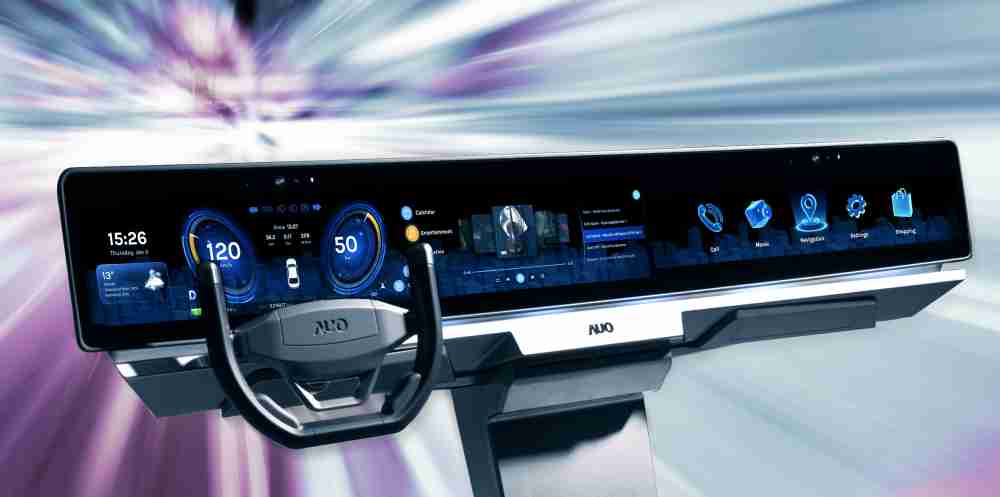 william威廉中文官网开拓前瞻显示技术创新应用，，，，结合优异整合设计能力，，，，开发智能车载FIDM Plus一体化显示方案，，让驾驶操作与车内娱乐体验再进化