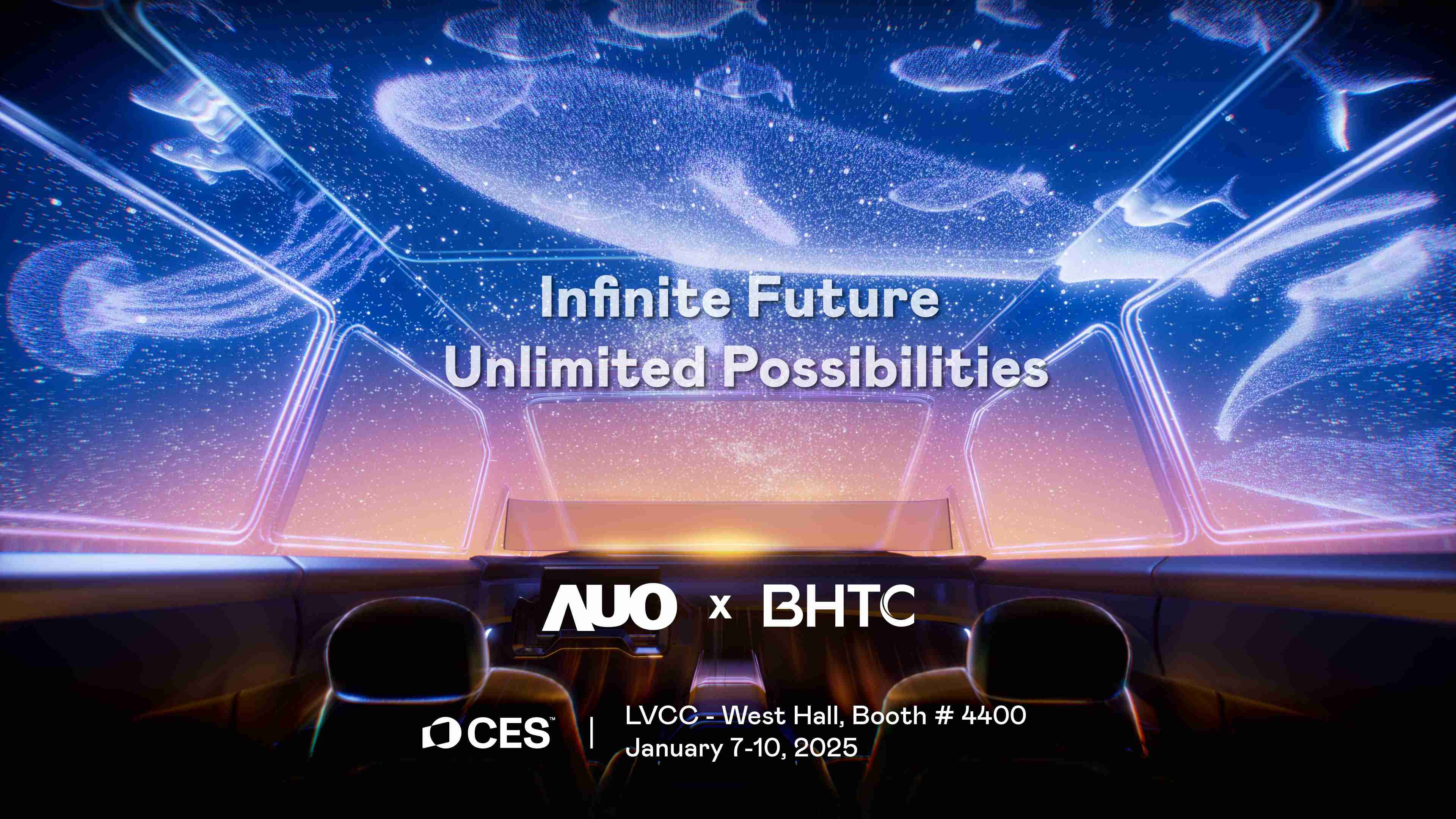 william威廉中文官网以Infinite Future, Unlimited Possibilies为主题，，，联合BHTC于CES 2025扩大规模展出