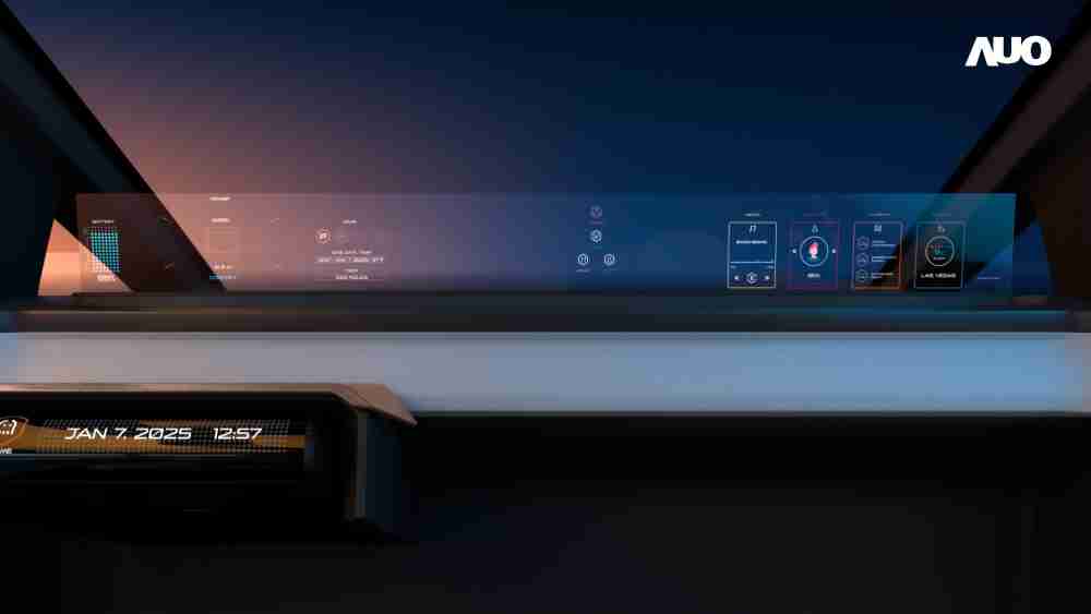 william威廉中文官网无界透明显示接口(Horizon Image Glass)透过车运算方案整合仪表板、、、中控台及副驾显示器，，，，一体式全景呈现，，，，提供乘用者清晰的前方视野、、行车必要信息与娱乐功能